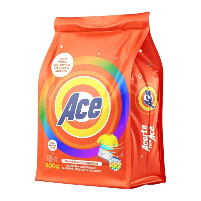 Sabão em Pó -800 Gramas - Ace