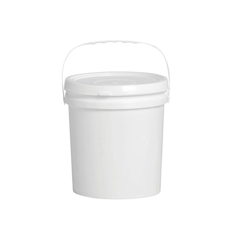 Balde Plástico – C/ Lacre – Cor Branca – 3,200 ml