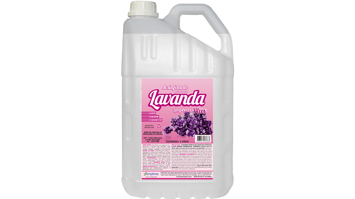 Desinfetante – Lavanda – Galão 5 litros