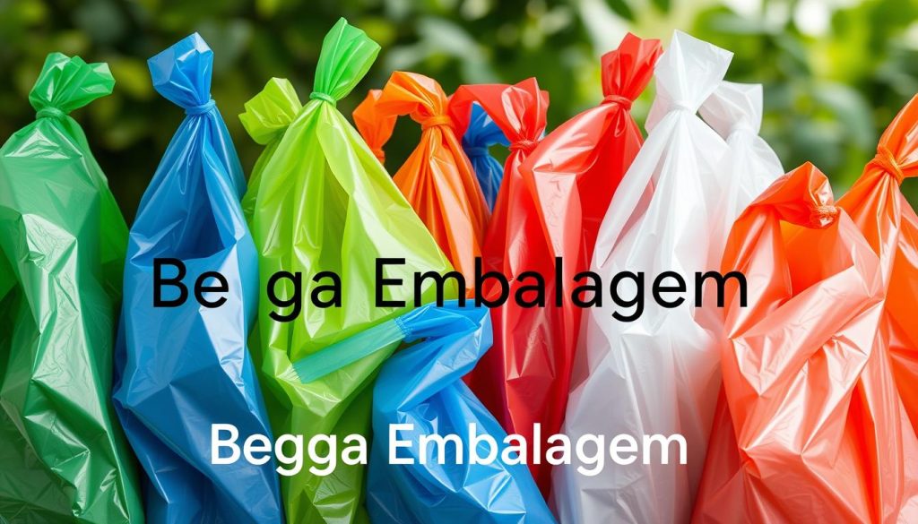 sacos plásticos recicláveis