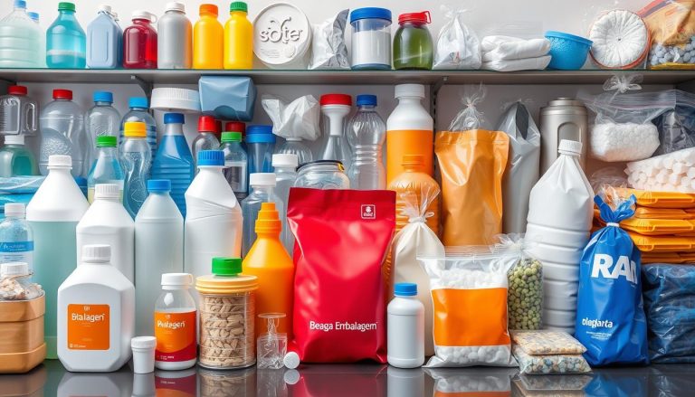 tipos de embalagens plasticas