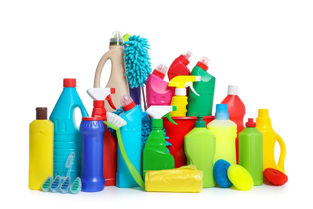 produtos de limpeza