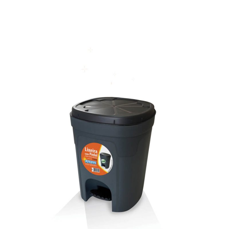 Lixeira c/ pedal 7 Litros