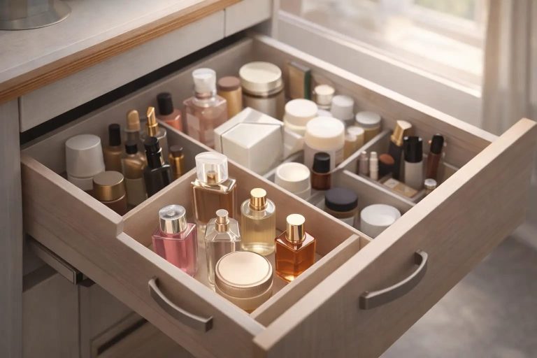 Como armazenar perfumes e cosméticos no calor (sem perder o cheiro)