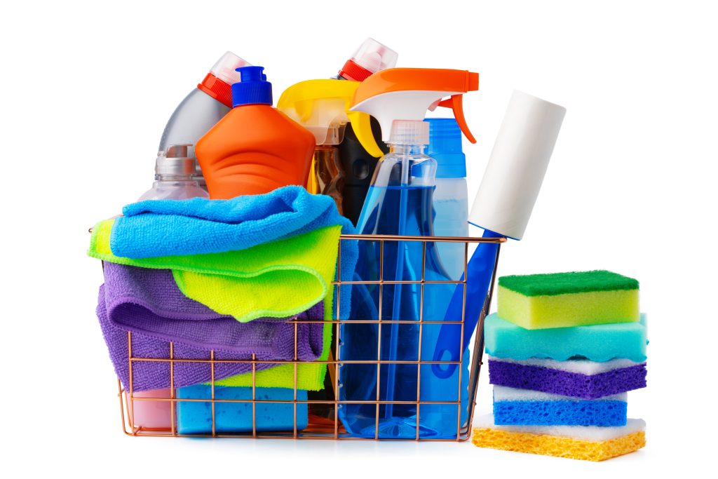 produtos de limpeza