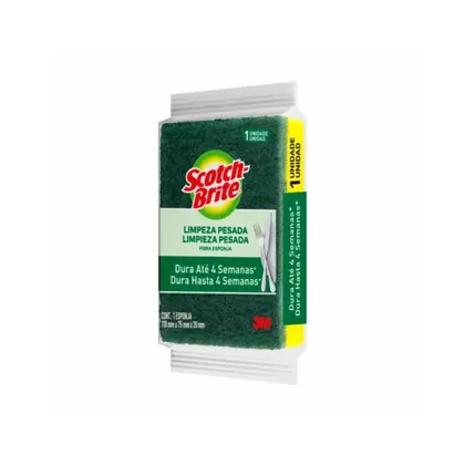 Esponja - Scotch-Brite Limpeza Pesada