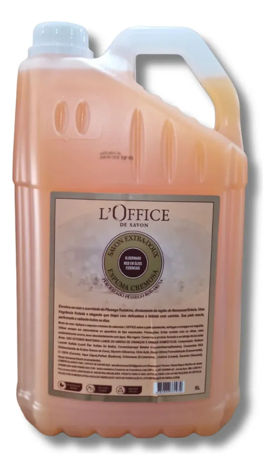 Sabonete Líquido Perolado Pêssego 5l L'office